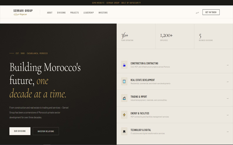 Serrari Group — Corporate Rebrand